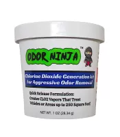 Odor Ninja Chlorine Dioxide Generation Kit for Aggressive Odor Removal in Spaces up to 250 Square Feet (23.2 Meters)
